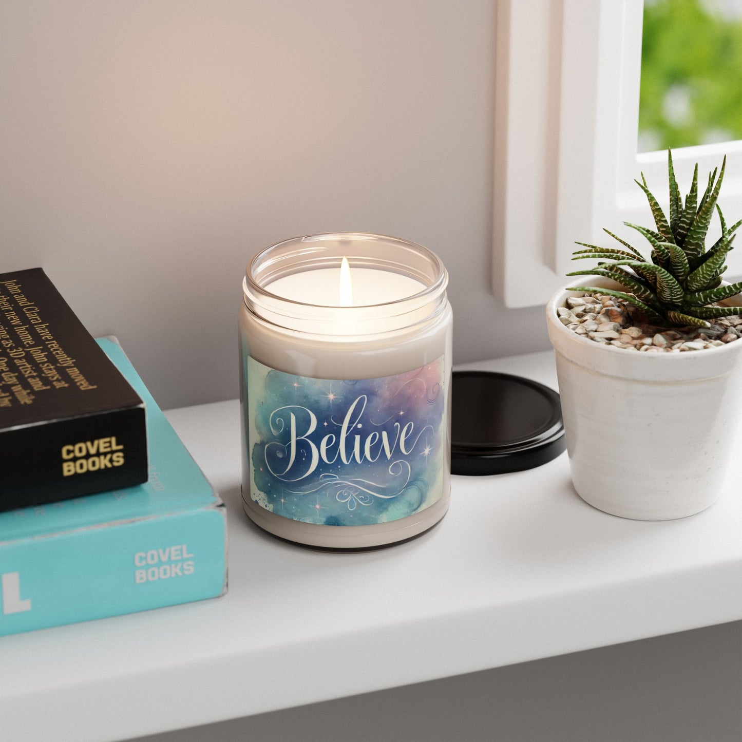 Relaxing Believe Scented Soy Candle - 9oz