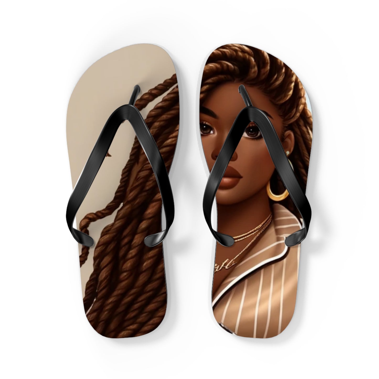 Brown Sugar Flip Flops