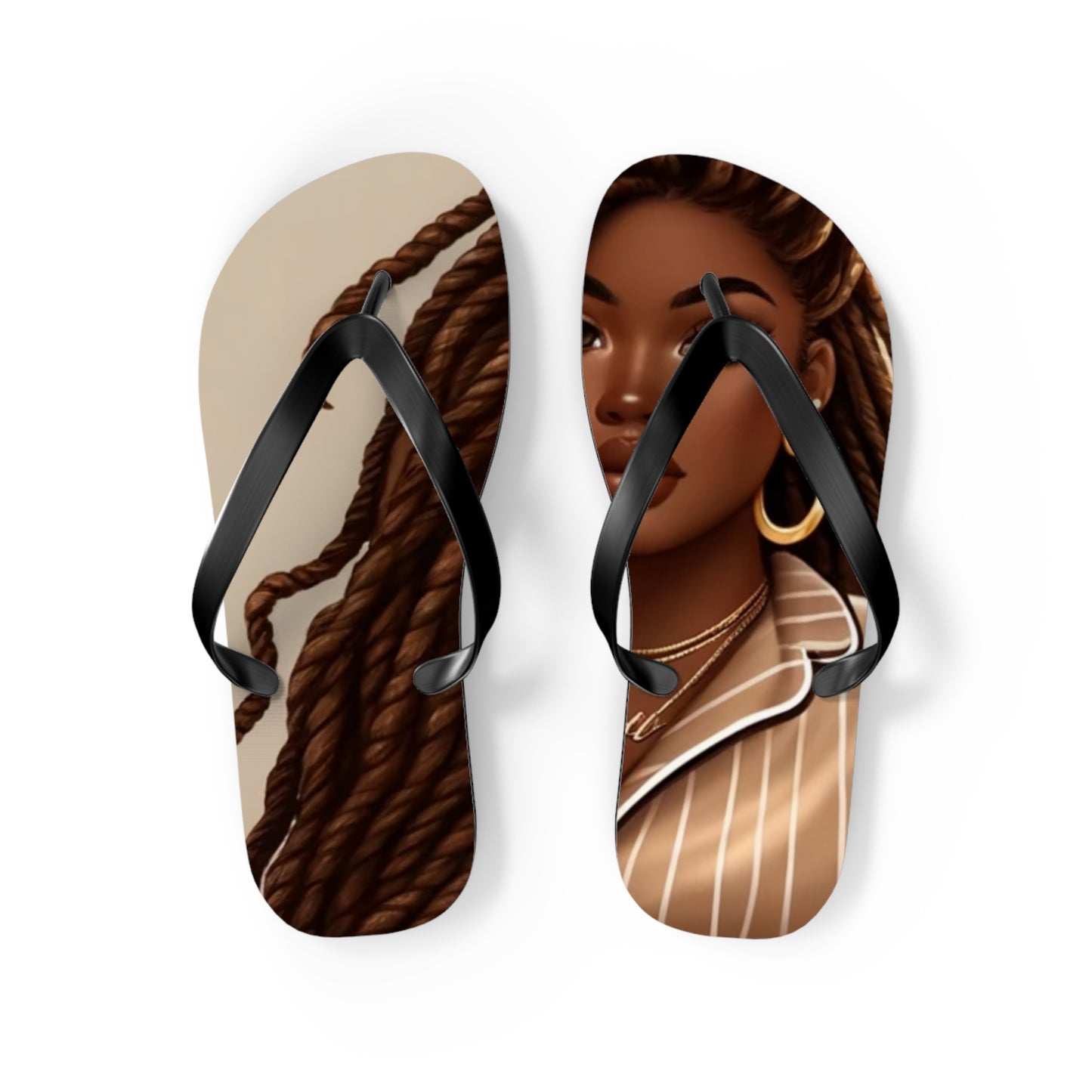 Brown Sugar Flip Flops