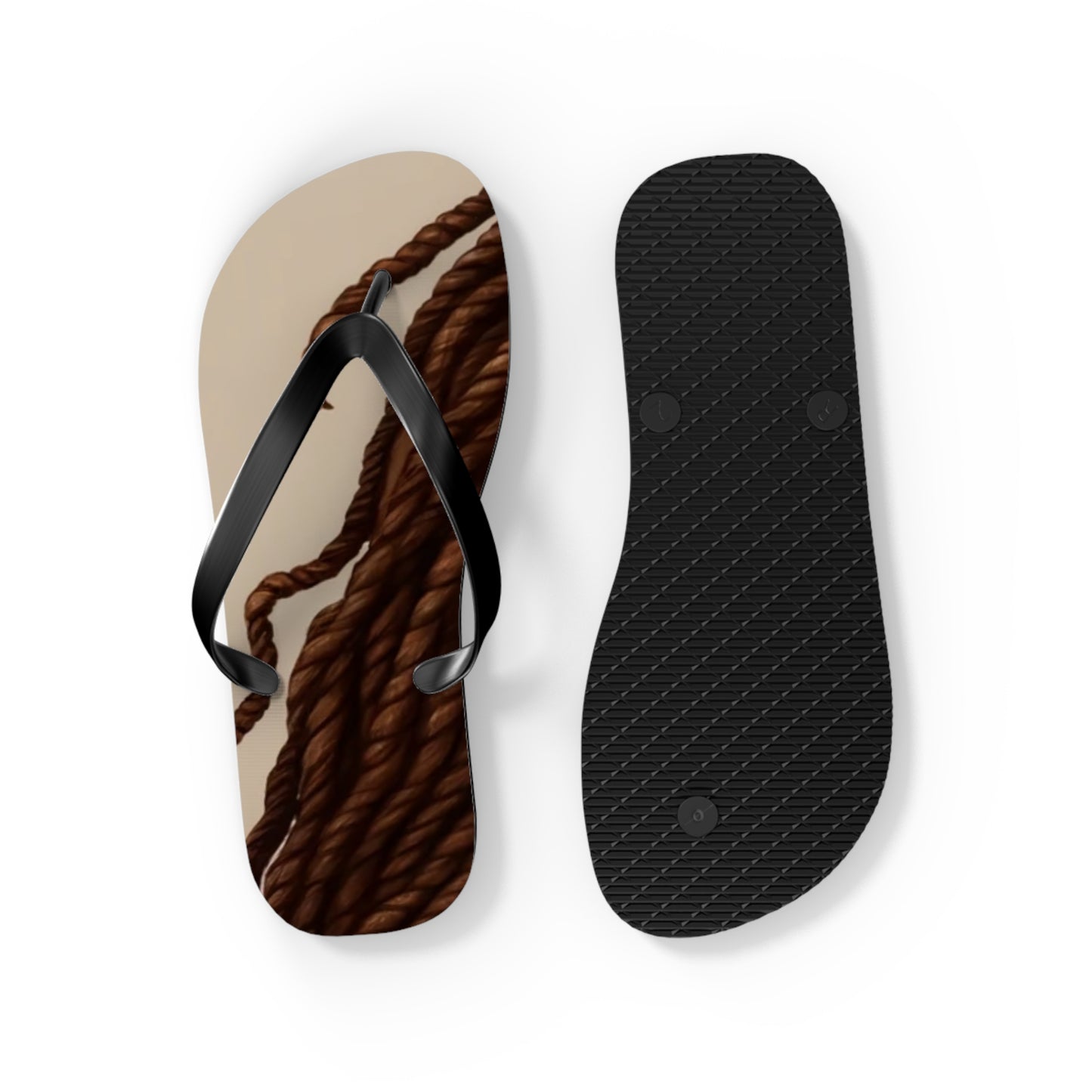Brown Sugar Flip Flops
