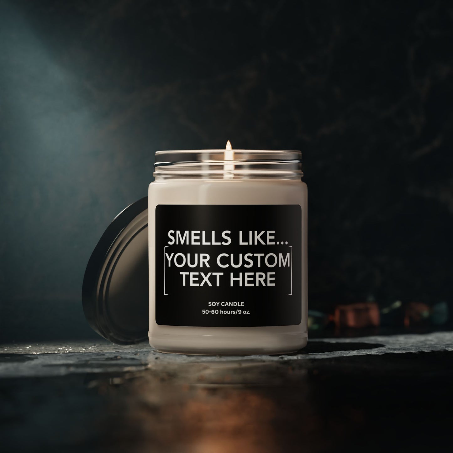 Personalized Scented Soy Candle, 9oz