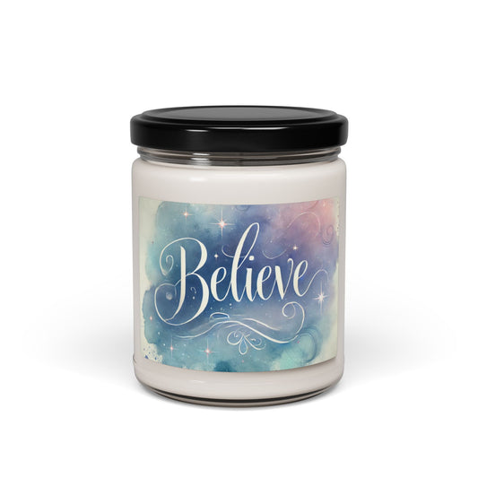 Relaxing Believe Scented Soy Candle - 9oz