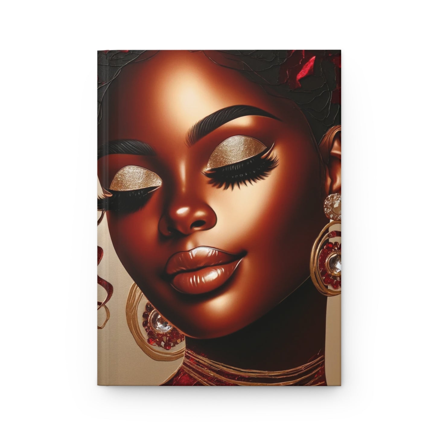 Elegant Inspirational Hardcover Journal - Matte Finish with Unique Artwork