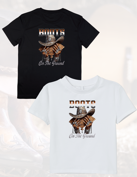 "Boots on The Ground" Unisex Heavy Cotton Tee