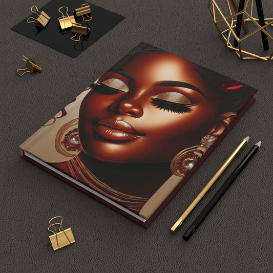 Elegant Inspirational Hardcover Journal - Matte Finish with Unique Artwork