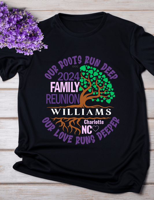 Our Roots Run Deep Family Reunion T-Shirt