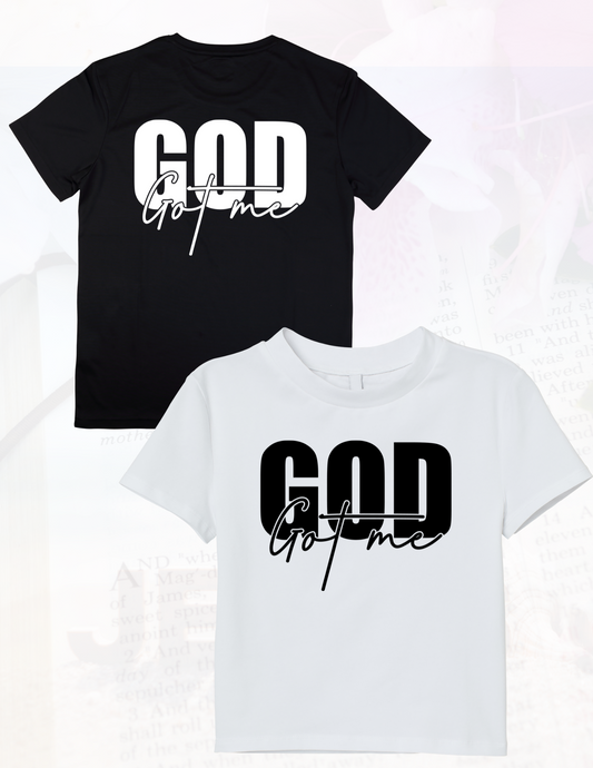 'God Got Me' Unisex Heavy Cotton Tee