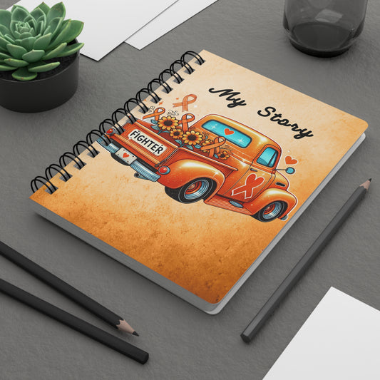 My Story Journal for Individuals Facing Cancer - Orange